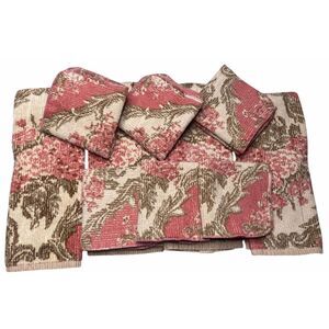 RARE!!! Vintage‎ Ralph Lauren Rose Floral Knightsbridge Bath Towel Set of 10